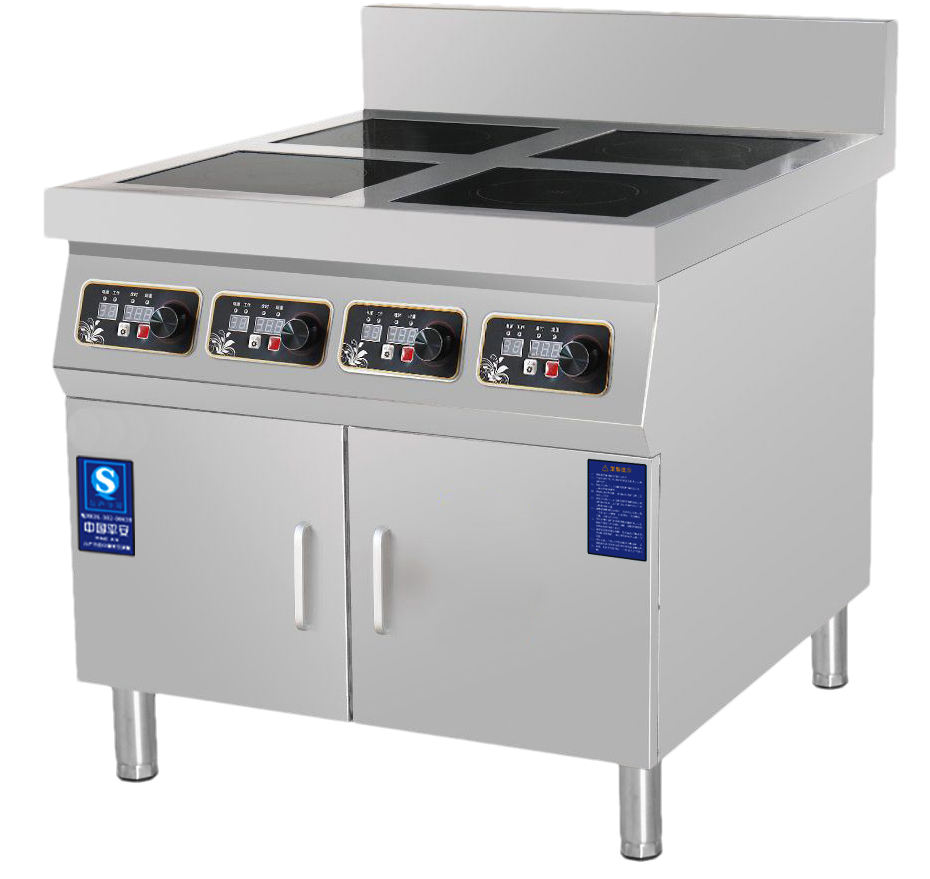 四眼柜式电磁煲仔炉